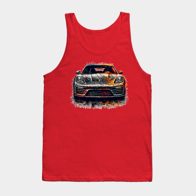 Porsche Panamera Tank Top by Vehicles-Art